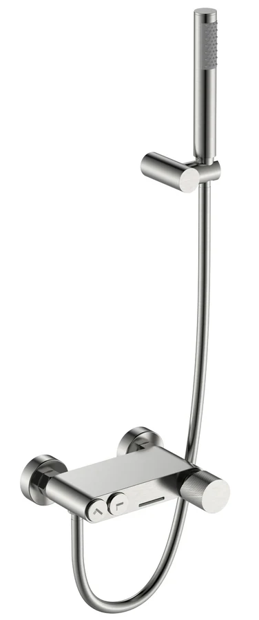 Смеситель для ванны Boheme Stick 123-NB.2, цвет никель