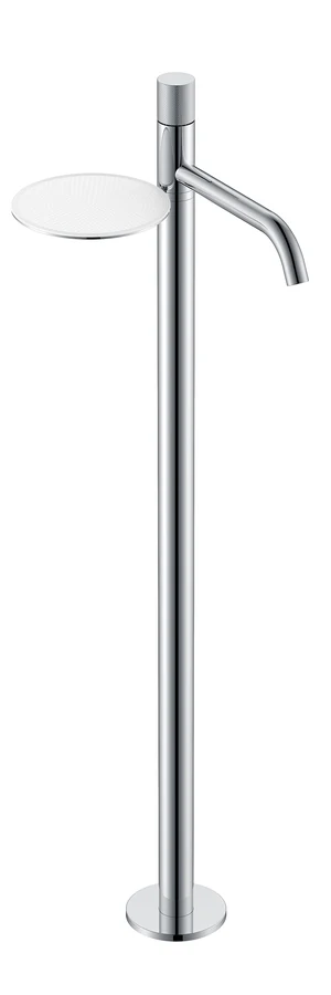 Смеситель для напольной раковины Boheme Stick 120-CRCR.4, цвет хром