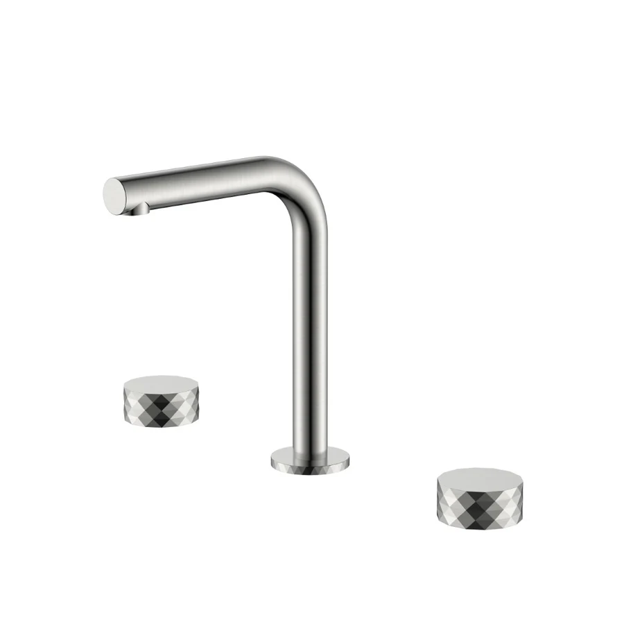 Смеситель для раковины Boheme Stick 152-NB.1 202×345×178 мм, цвет никель