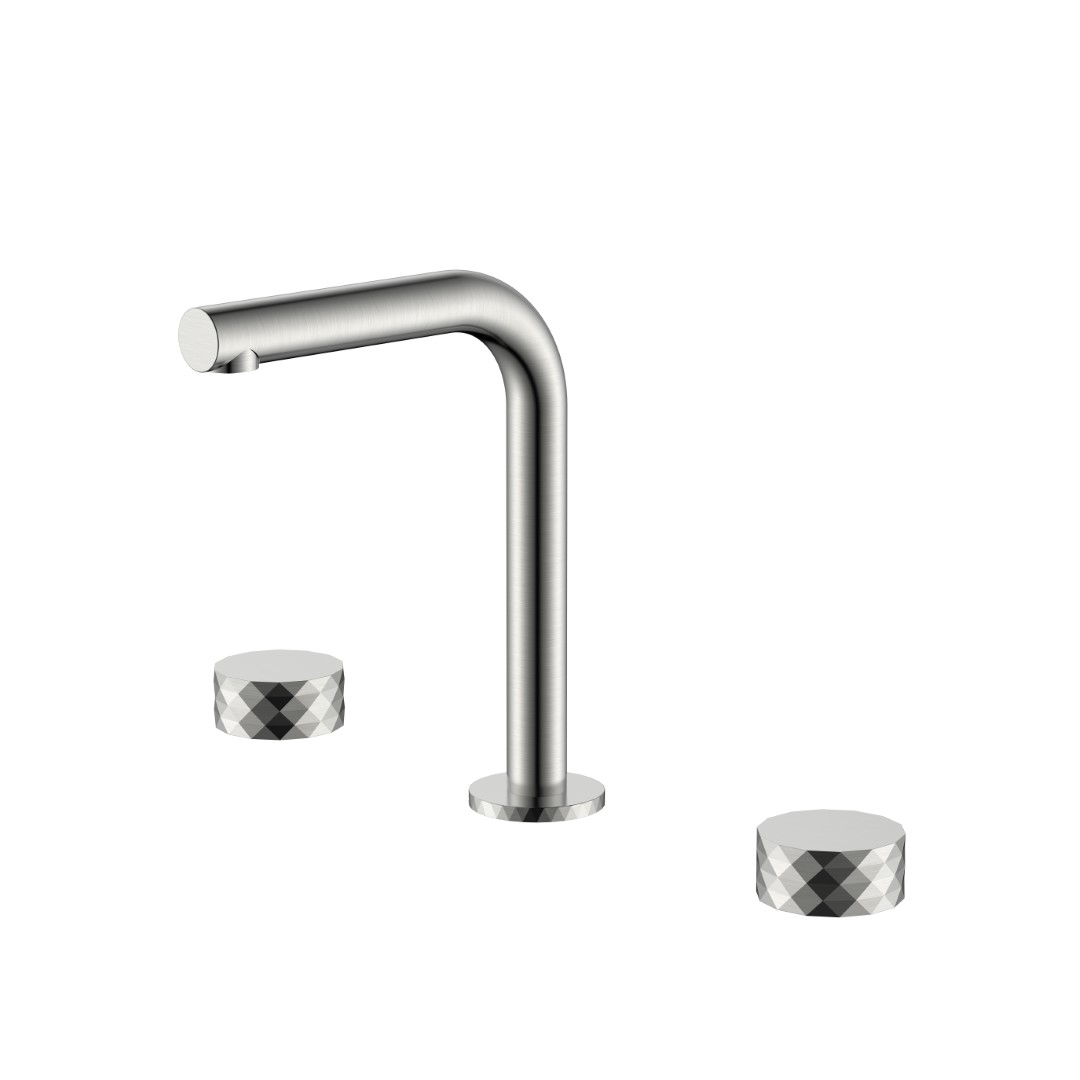 Смеситель для раковины Boheme Stick 152-NB.1 202×345×178 мм, цвет никель — Основное изображение