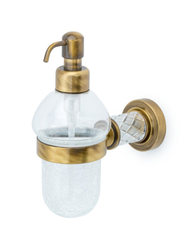 Диспенсер Boheme Murano Cristal 10912-CRST-BR 85×14×19 см, цвет бронза — Основное изображение