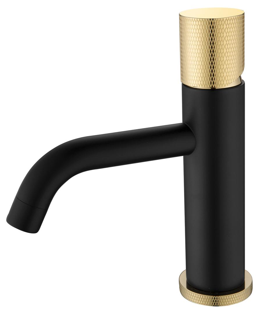 Смеситель для раковины Boheme Stick 121-BG.2 160×45×201 мм, цвет черный матовый — Основное изображение