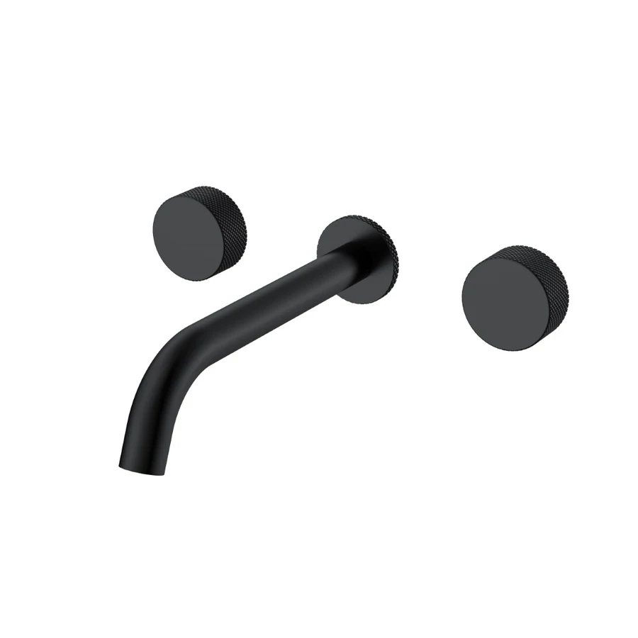 Смеситель встраиваемый Boheme Stick 152-2-B.2 281×242×78 мм, цвет черный матовый