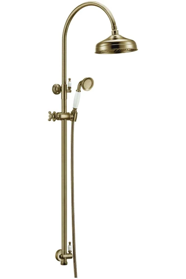 Душевая стойка Boheme Medici 401 50×25×130 см, цвет бронза
