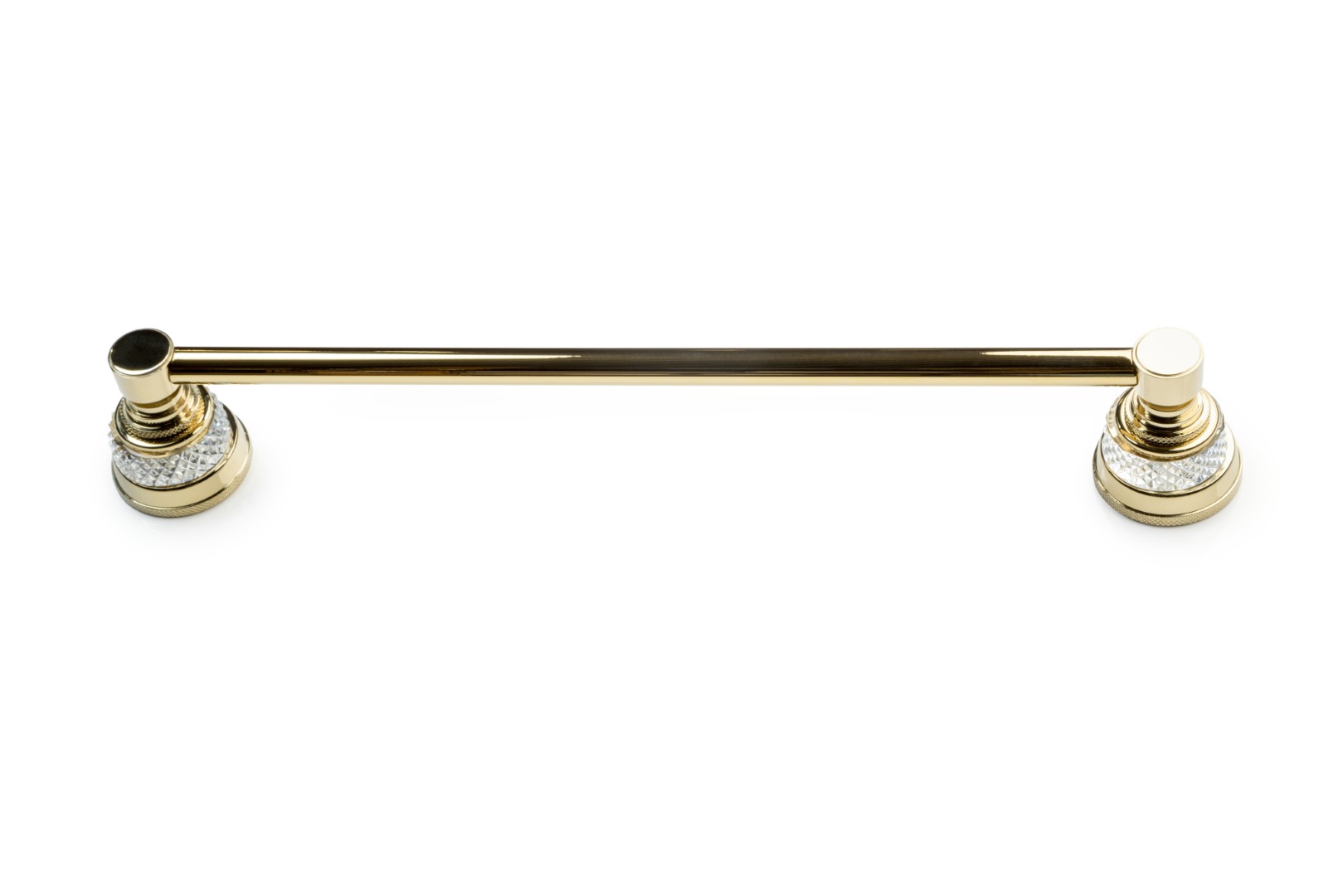 Держатель для полотенец Boheme AURA_accessories 10242-G 630×75×60 мм, цвет золото — Основное изображение