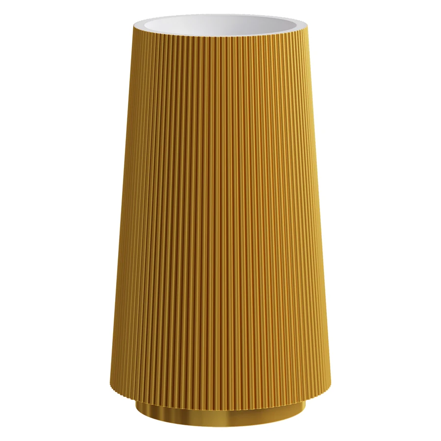 Раковина напольная Boheme Torre 801-TORRE-G 48×48×85 см, цвет золото