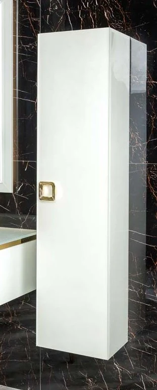 Пенал для ванной Armadi Art Lucido 772-W 150×40×35 см, цвет белый матовый