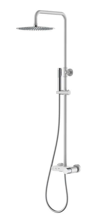 Душевая стойка Boheme Stick 128-WCR 570×185×1090 мм, цвет хром