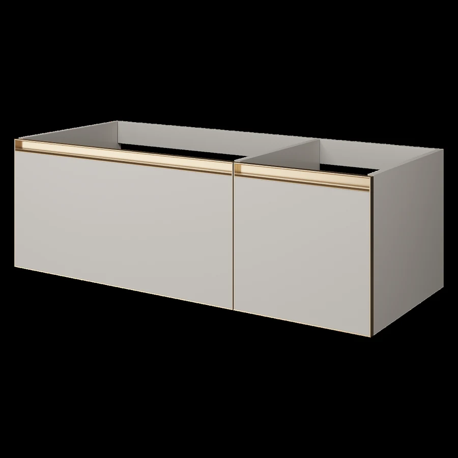 Тумба для ванной Armadi Art Quatro 790-M2-120-CM-MG 120×40 см