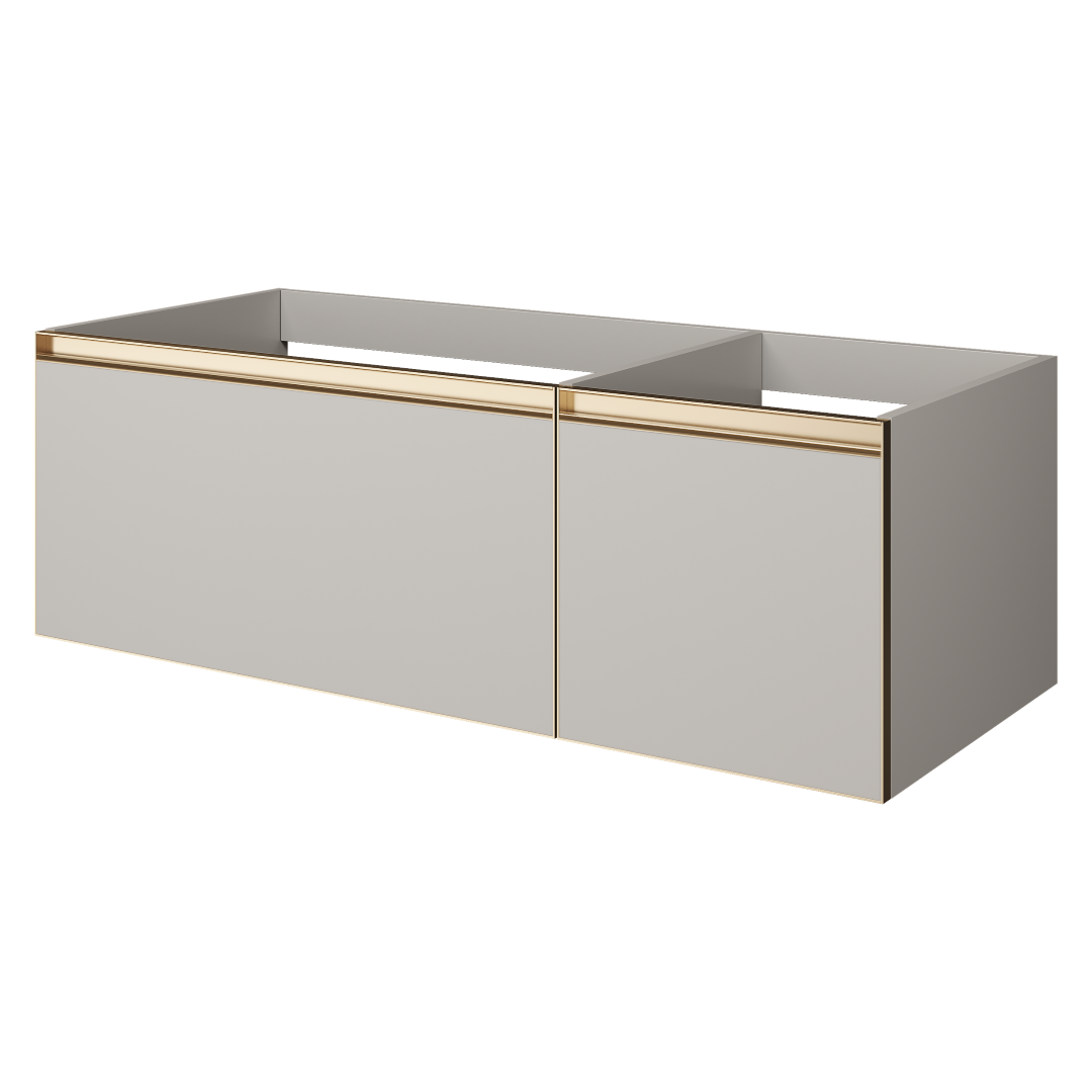 Тумба для ванной Armadi Art Quatro 790-M2-120-CM-MG 120×40 см — Основное изображение