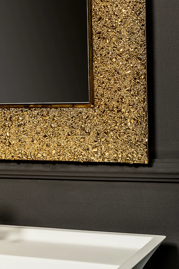 Зеркало Boheme Aura 536 4×60×90 см, цвет золото