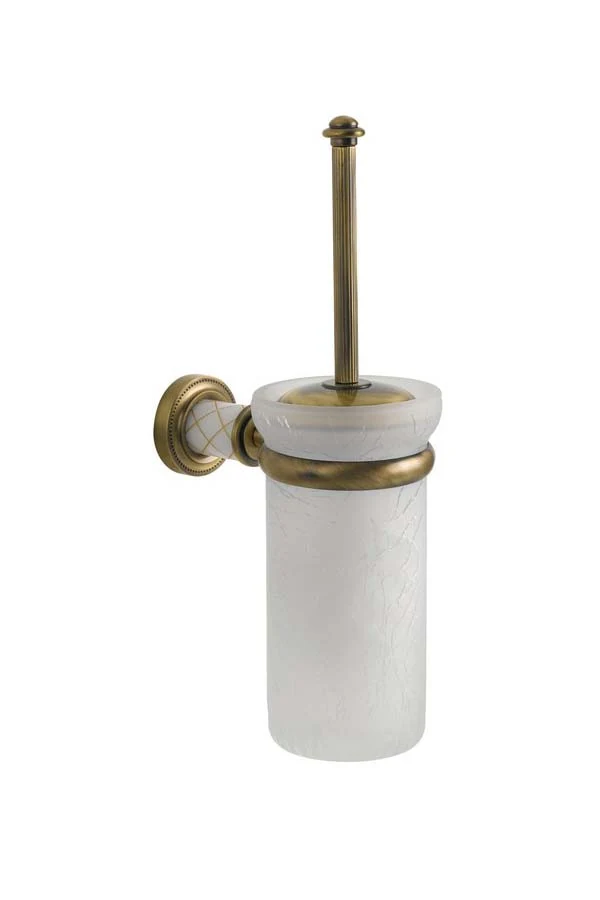 Ёршик для унитаза Boheme Murano 10913-W-BR 95×18×36 см, цвет бронза