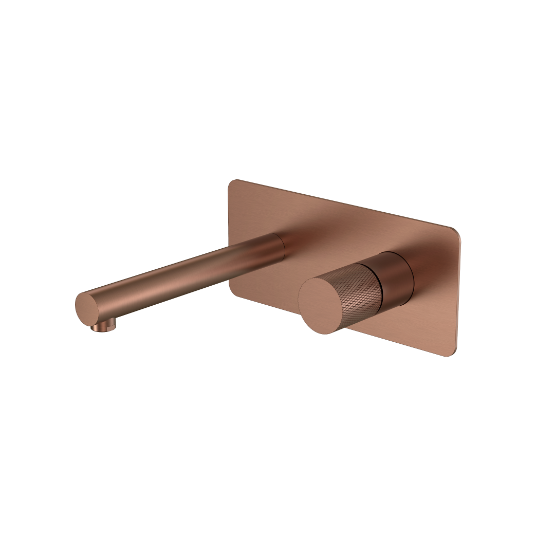 Смеситель встраиваемый Boheme Stick 125-BRB.2 202×230×100 мм, цвет бронза брашированная — Основное изображение