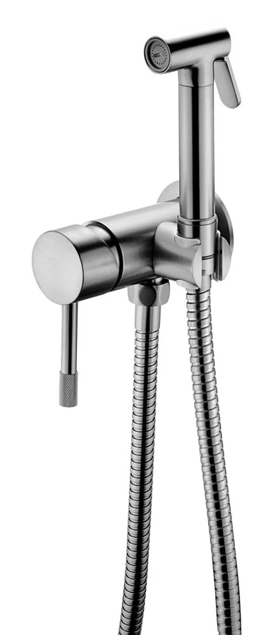 Гигиенический душ Boheme Uno 467-INOX 95×75×195 мм