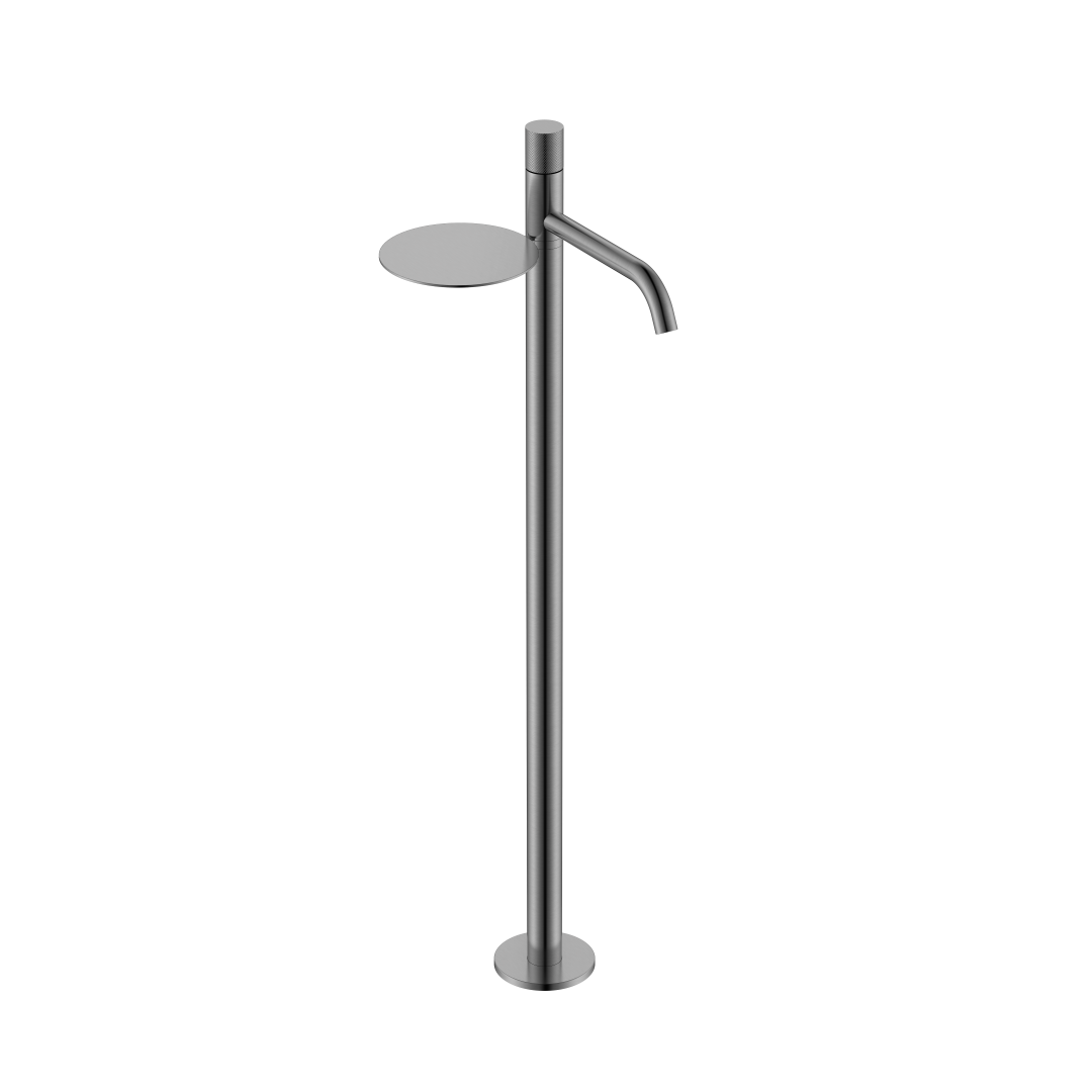 Смеситель для напольной раковины Boheme Stick 120-GM.2, цвет графитовый — Основное изображение