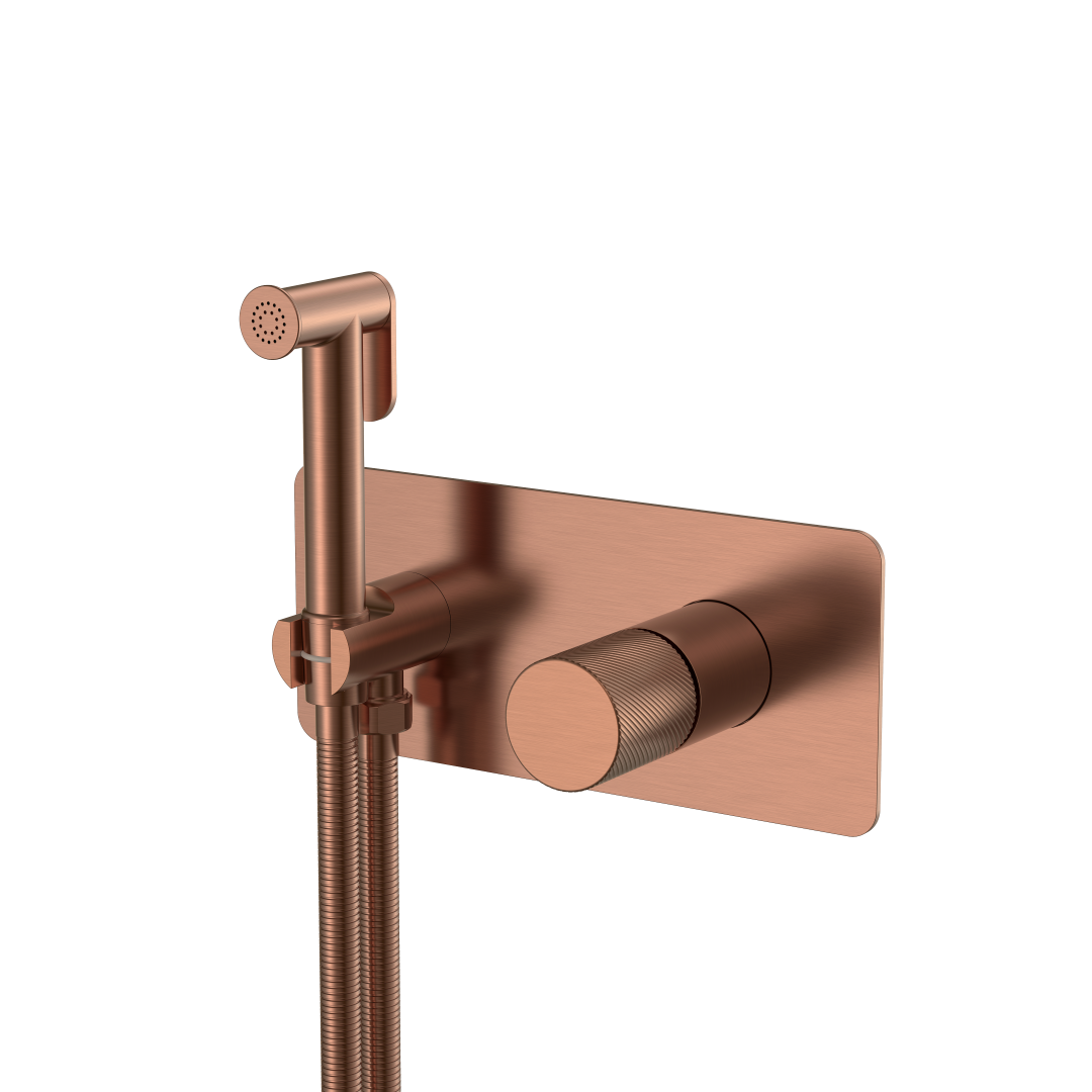 Гигиенический душ Boheme Stick 127-CB.4 203×230×100 мм, цвет медь брашированная — Основное изображение