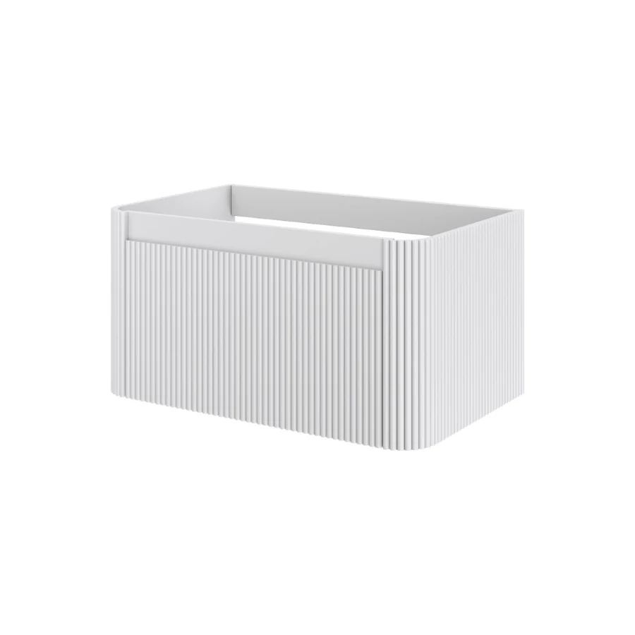 Тумба для ванной Armadi Art Voi 782-080-R-MW 475×800×380 мм, цвет белый матовый