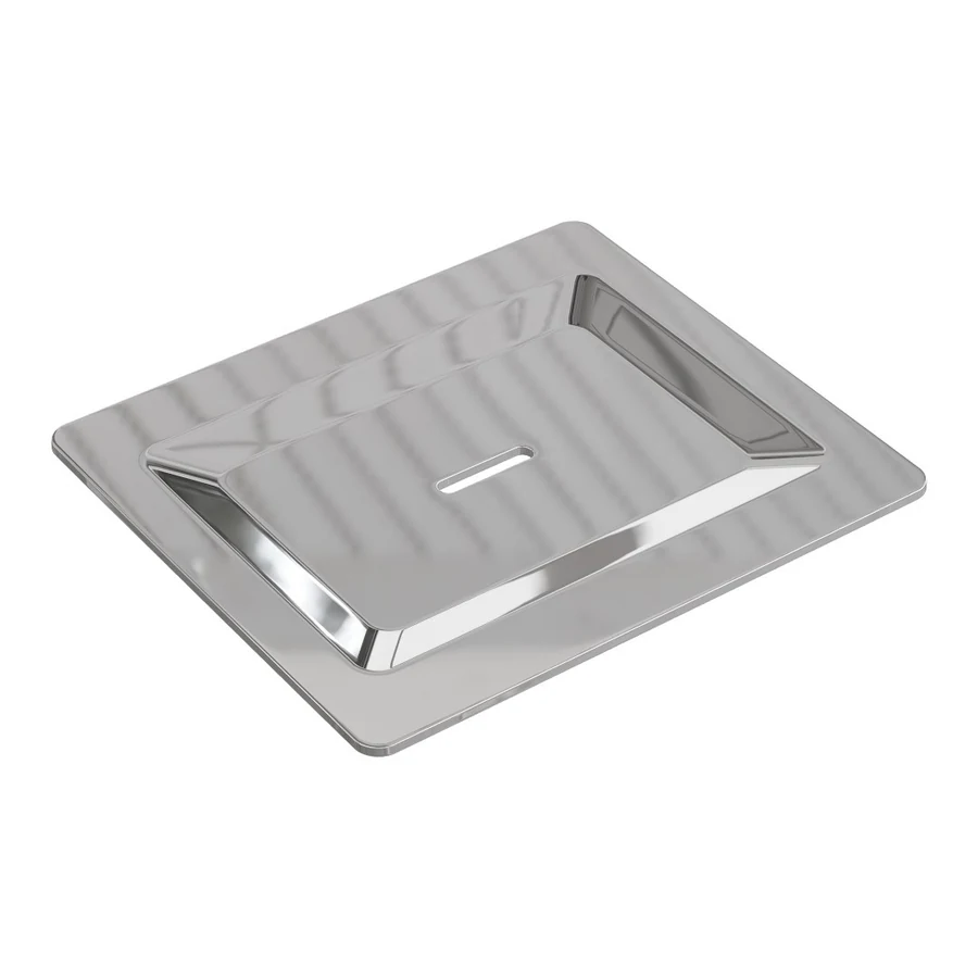 Мыльница Boheme Space 10966-CR-SOAP 160×104×4 мм, цвет хром