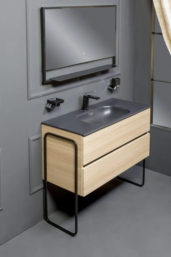 Тумба для ванной Armadi Art Vallessi 837-080-L 80×46×53 см