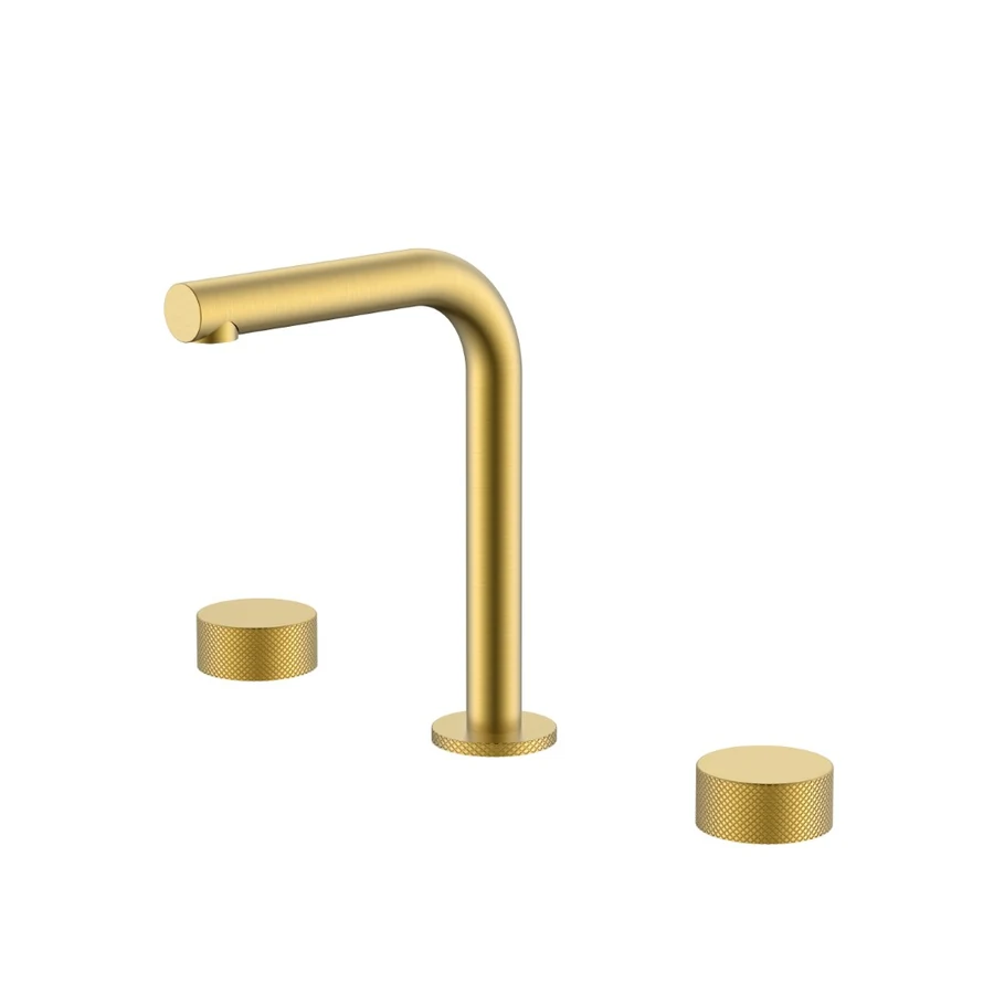 Смеситель для раковины Boheme Stick 152-MG.2 202×345×178 мм, цвет золото матовое