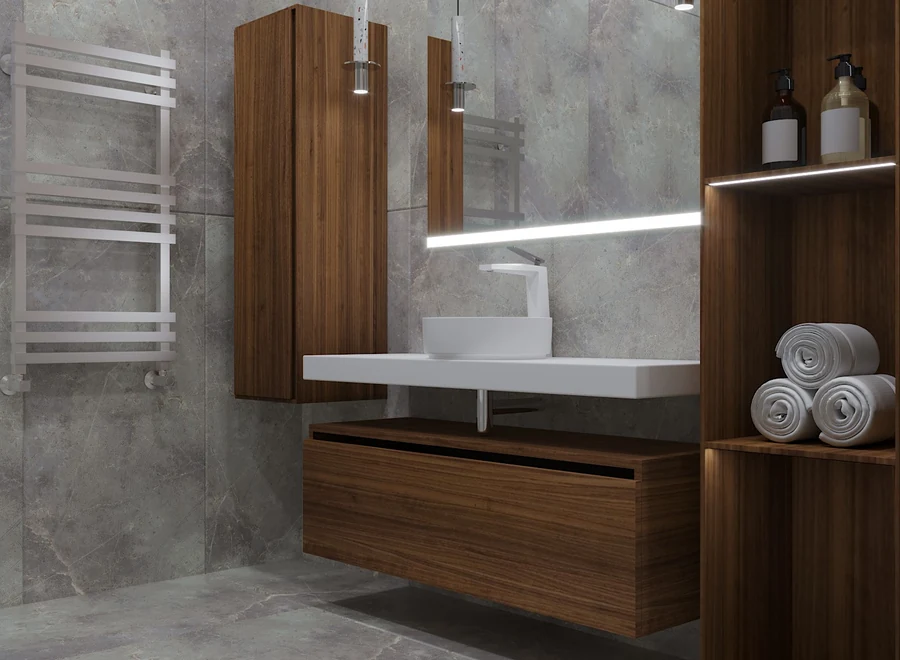 Тумба для ванной Armadi Art Flat 897-140-D 1400×383×460 мм