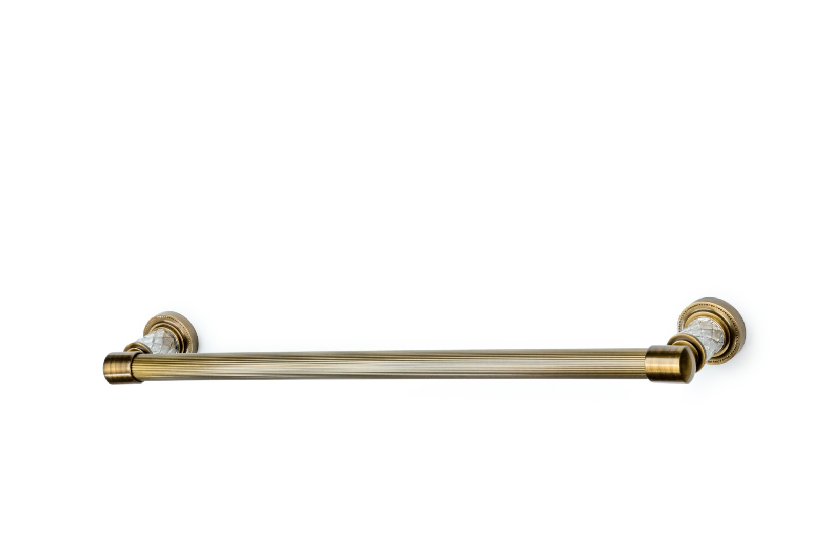 Держатель для полотенец Boheme Murano Cristal 10902-CRST-BR 600×950×55 мм, цвет бронза — Основное изображение