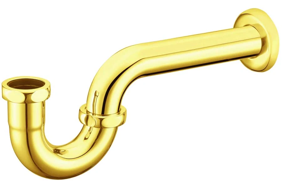 Сифон Boheme Imperiale 608 282×62×130 мм, цвет золото