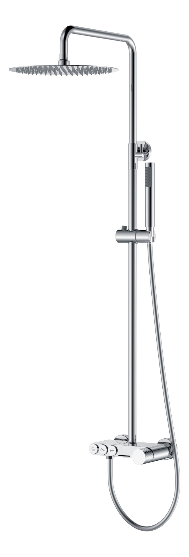 Душевая стойка Boheme Stick 128-CRCR 570×185×1090 мм, цвет хром — Основное изображение