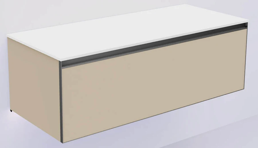 Тумба для ванной Armadi Art Quatro 790-M1-120-D-A-LED 120×40 см