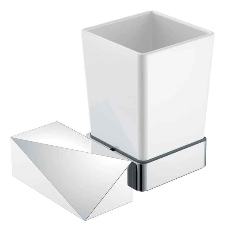 Стакан для ванной Boheme New Venturo 10314-CR 11×9×8 см, цвет хром
