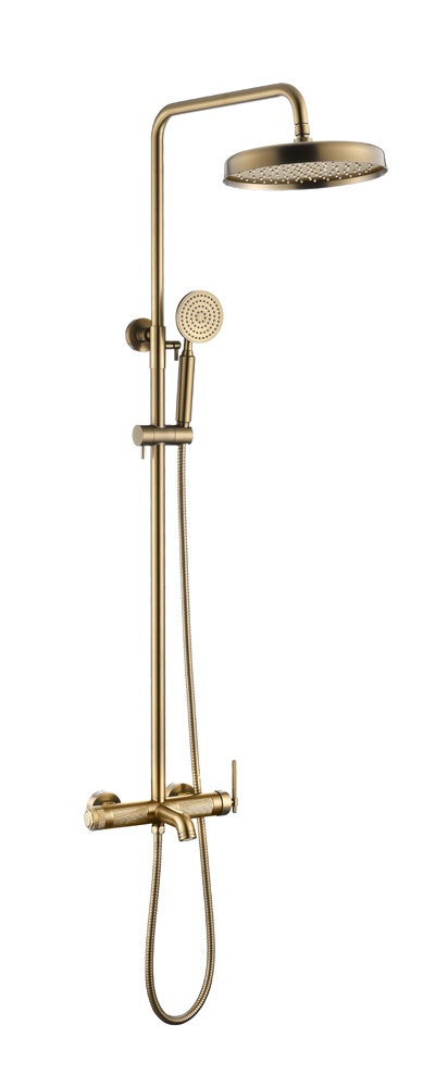 Душевая стойка Boheme Eterna 178-BR 885×420×142 мм, цвет бронза — Основное изображение
