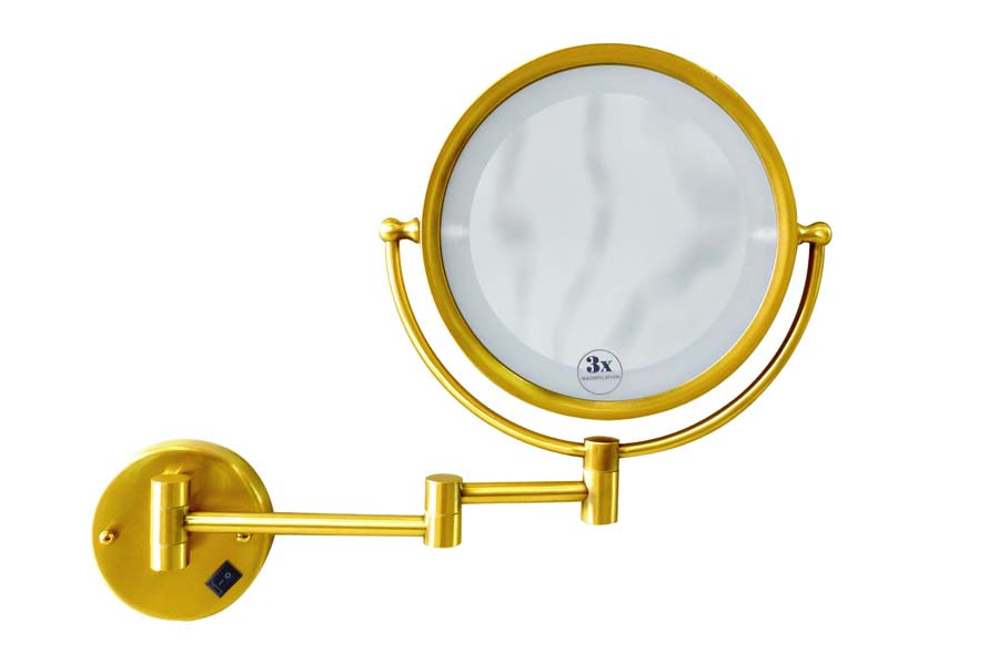 Зеркало Boheme Imperiale 501-G 25×25×32 мм, цвет золото — Основное изображение