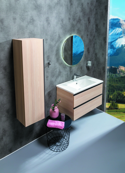 Тумба для ванной Armadi Art Capolda 849-085-LW 820×450×480 мм — Основное изображение