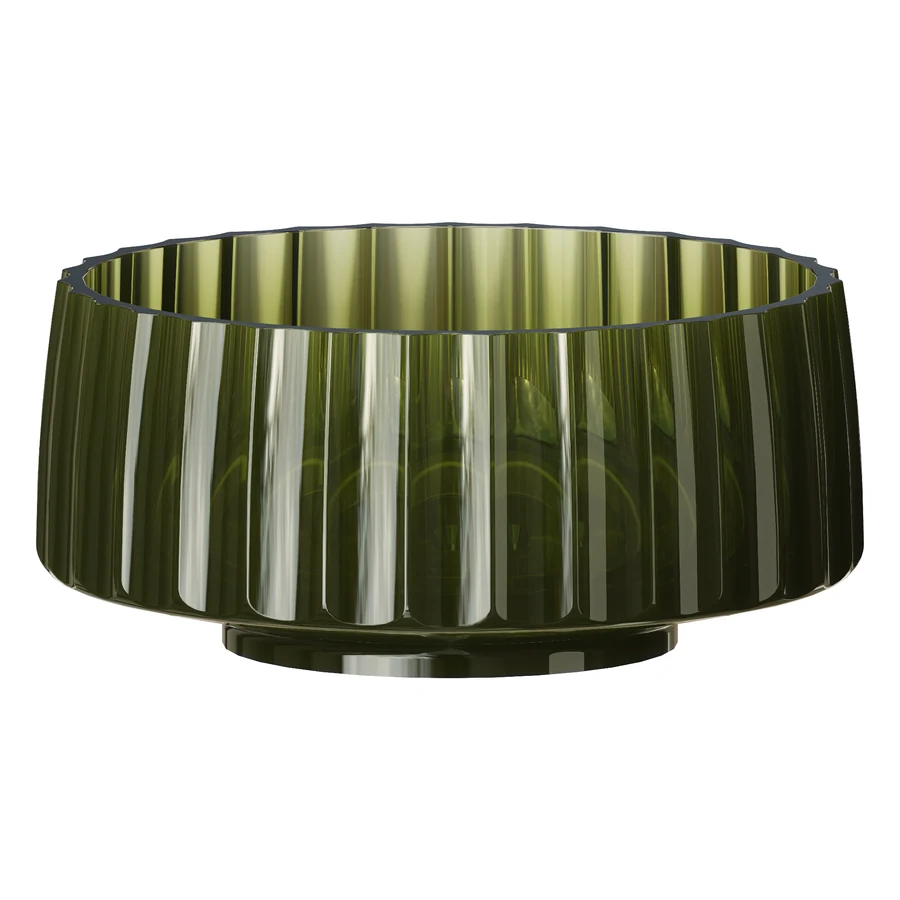 Раковина накладная Boheme Glow 810-RIB-G-OL 40×40×17 см