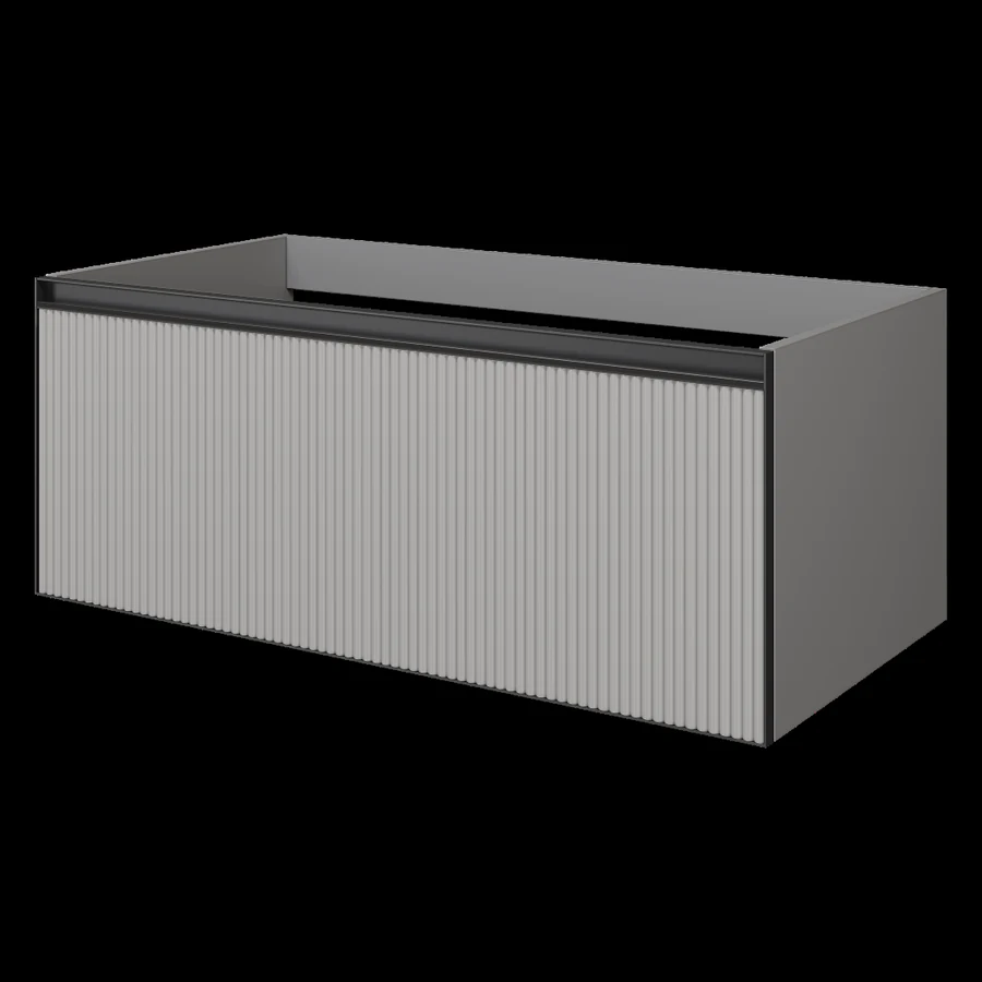 Тумба для ванной Armadi Art Quatro 790-M1-100-L-RIB-A 100×40 см