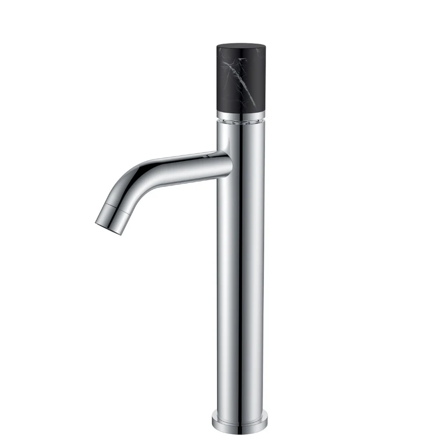 Смеситель для раковины-чаши Boheme Stick 122-CR-MR-B 160×45×331 мм, цвет хром