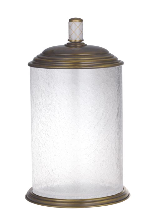 Мусорное ведро Boheme Murano 10914-W-BR 27×27×36 см, цвет бронза — Основное изображение