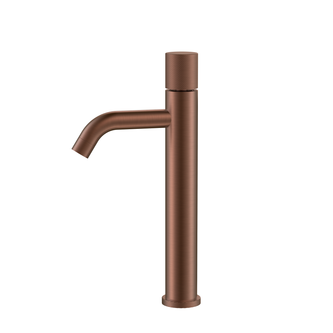 Смеситель для раковины-чаши Boheme Stick 122-BRB.4 160×45×331 мм, цвет бронза брашированная — Основное изображение
