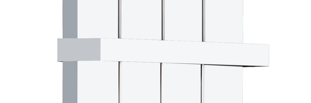 Держатель для полотенец Boheme Flat 725-EXTRA-MW 268×26×39 мм, цвет белый матовый — Основное изображение
