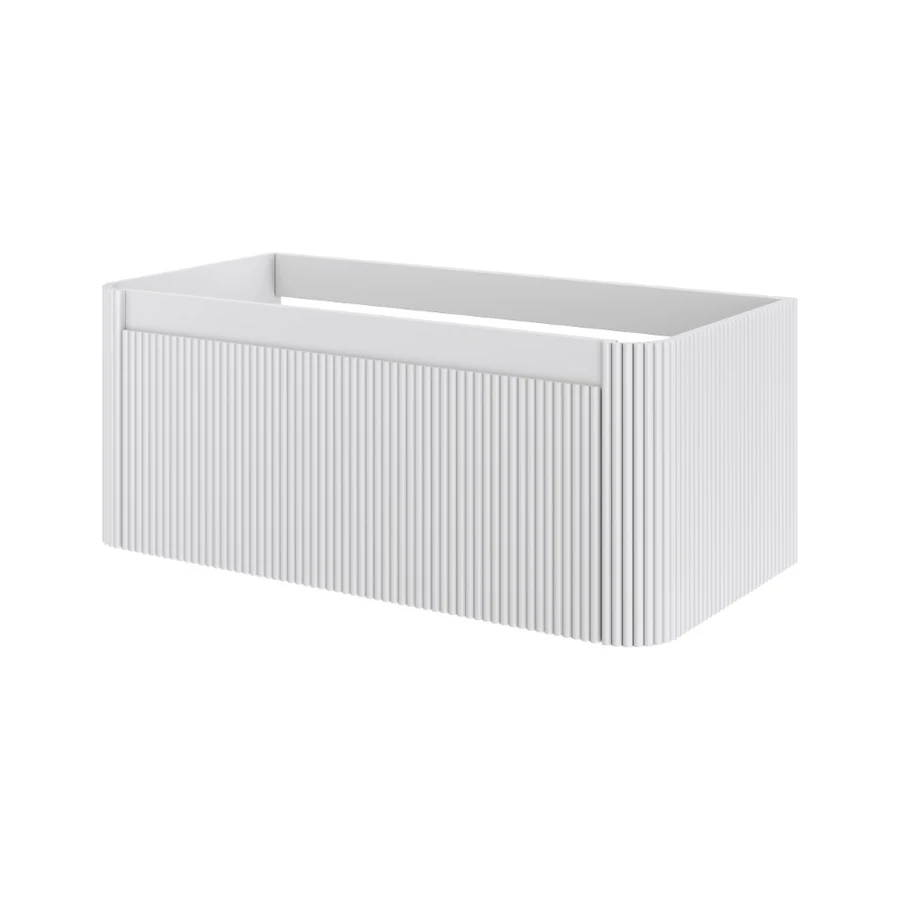 Тумба для ванной Armadi Art Voi 782-100-R-MW 475×1000×380 мм, цвет белый матовый