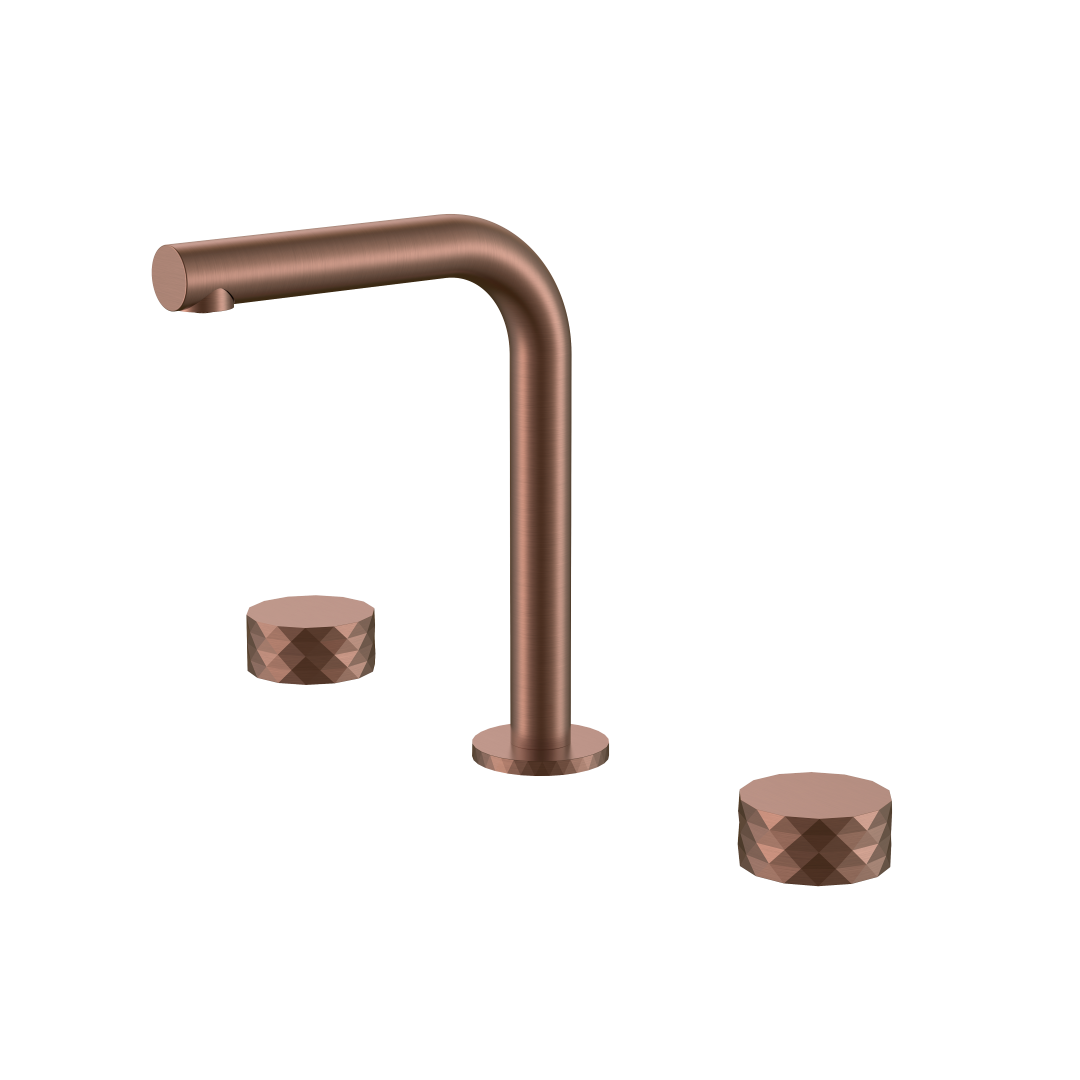 Смеситель для раковины Boheme Stick 152-BRB.1 202×345×178 мм, цвет бронза брашированная — Основное изображение