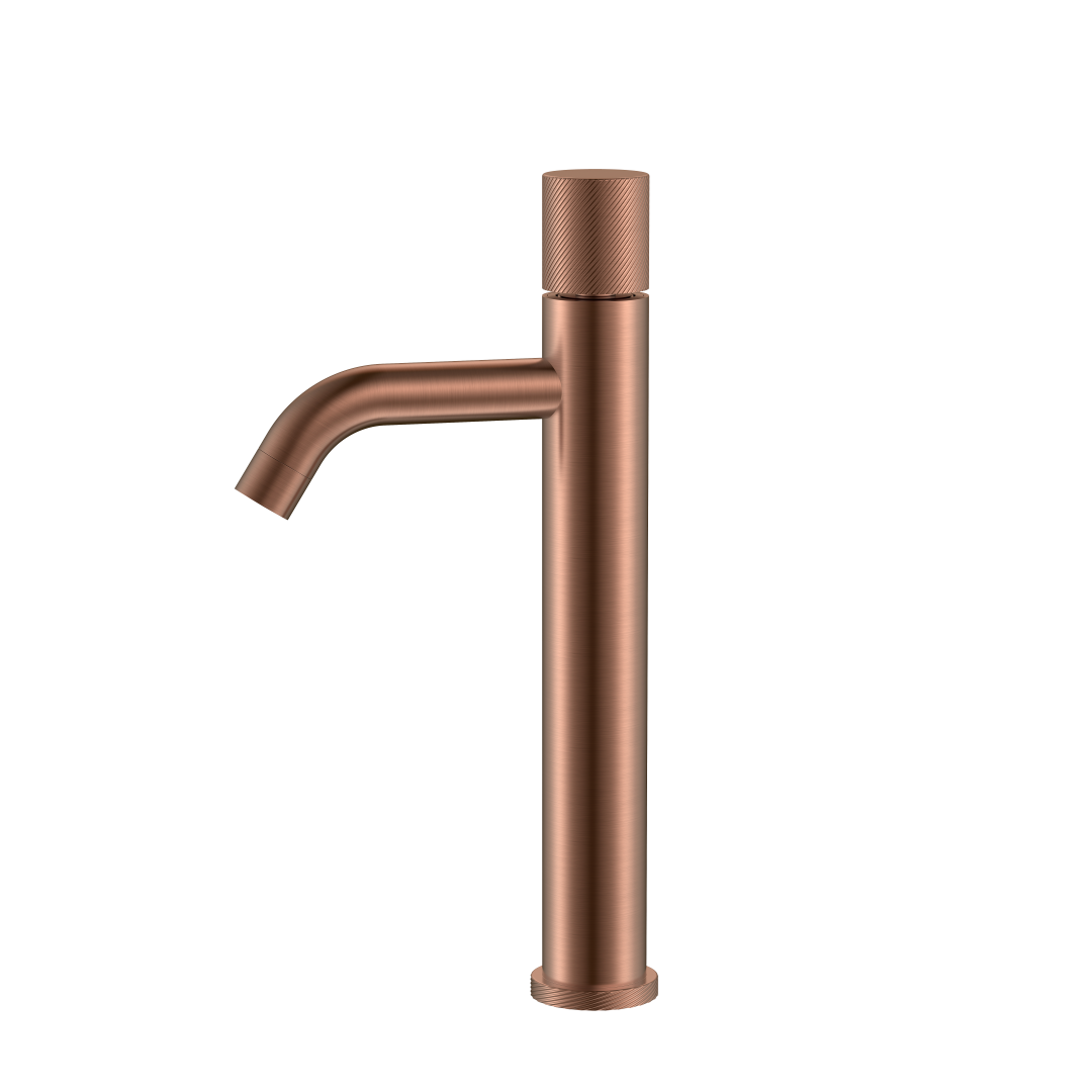 Смеситель для раковины-чаши Boheme Stick 122-CB.4 160×45×331 мм, цвет медь брашированная — Основное изображение