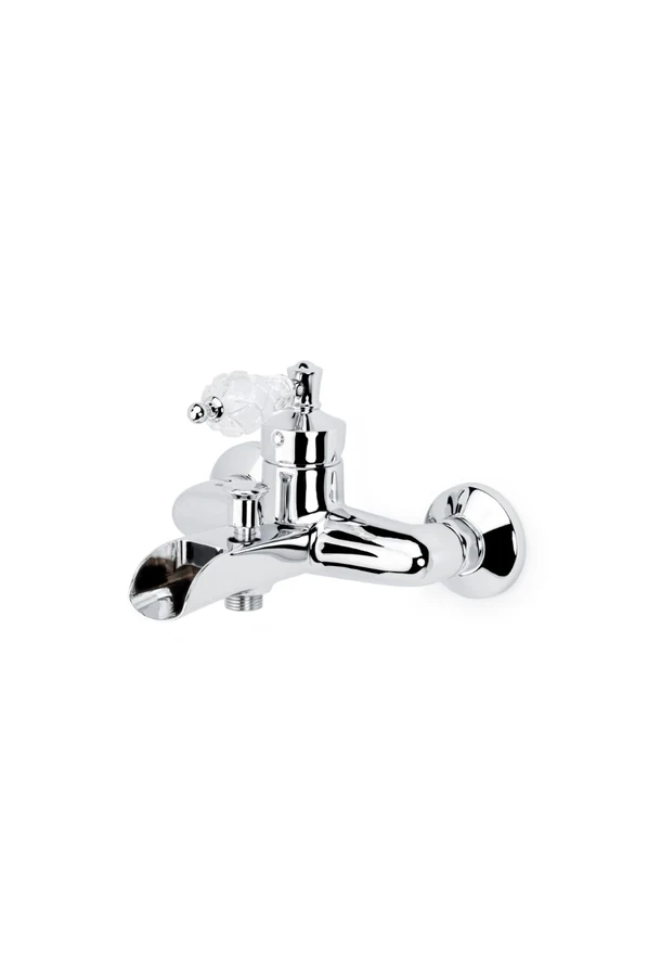 Смеситель для ванны Boheme Vogue Crystal 223-CRST 176×212×129 мм, цвет хром