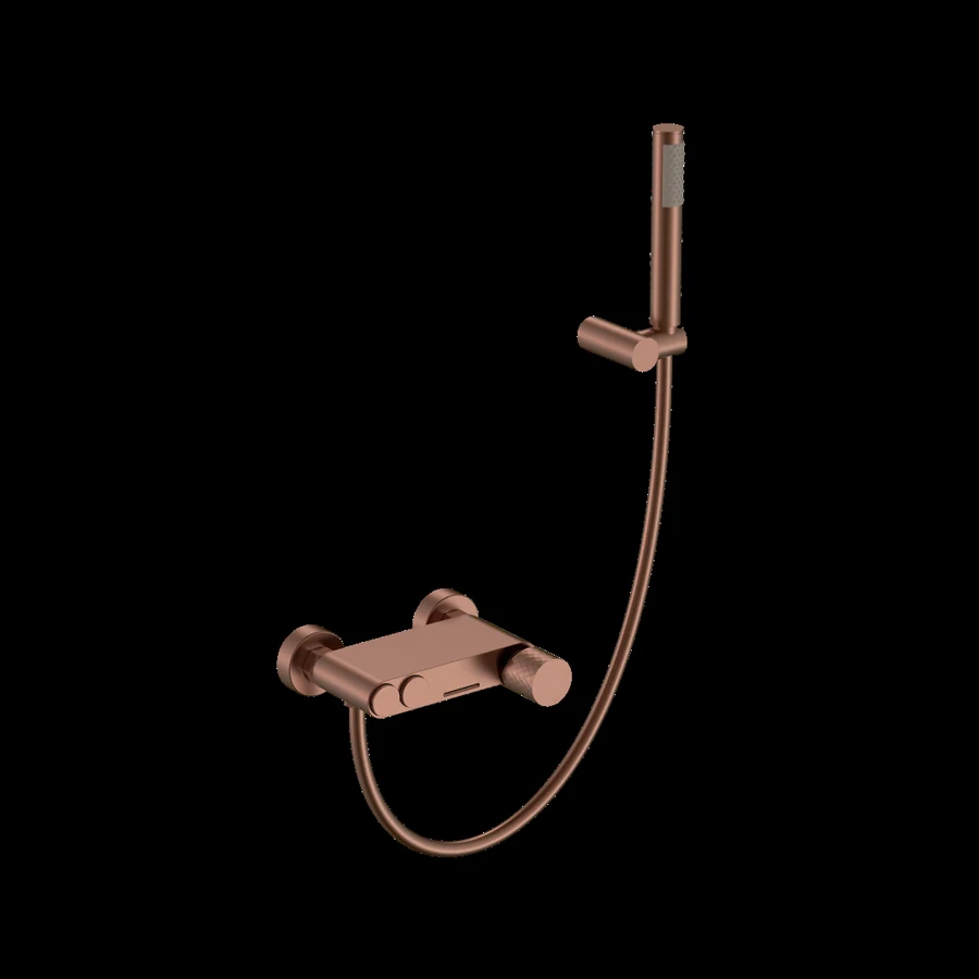Смеситель для ванны Boheme Stick 123-BRB, цвет бронза брашированная