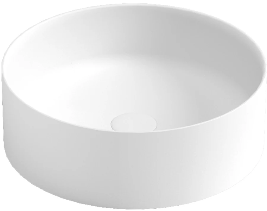 Раковина накладная Boheme 819-MW 40×40×13 см, цвет белый матовый