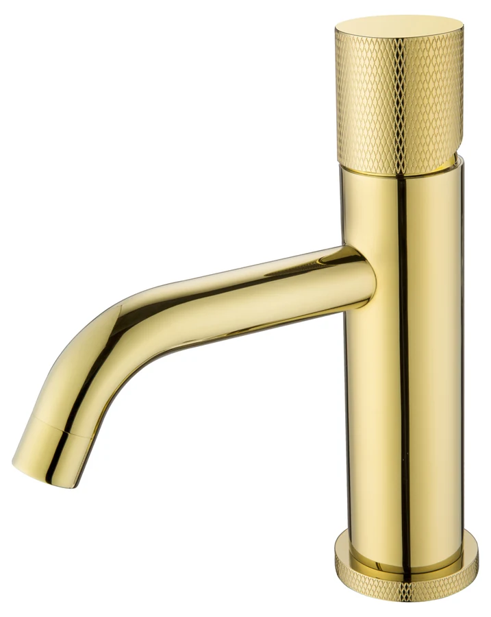 Смеситель для раковины Boheme Stick 121-GG.2 160×45×201 мм, цвет золото