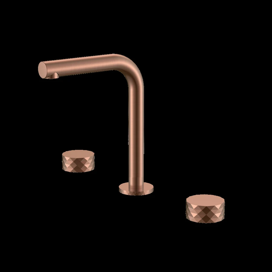 Смеситель для раковины Boheme Stick 152-CB.1 202×345×178 мм, цвет медь брашированная