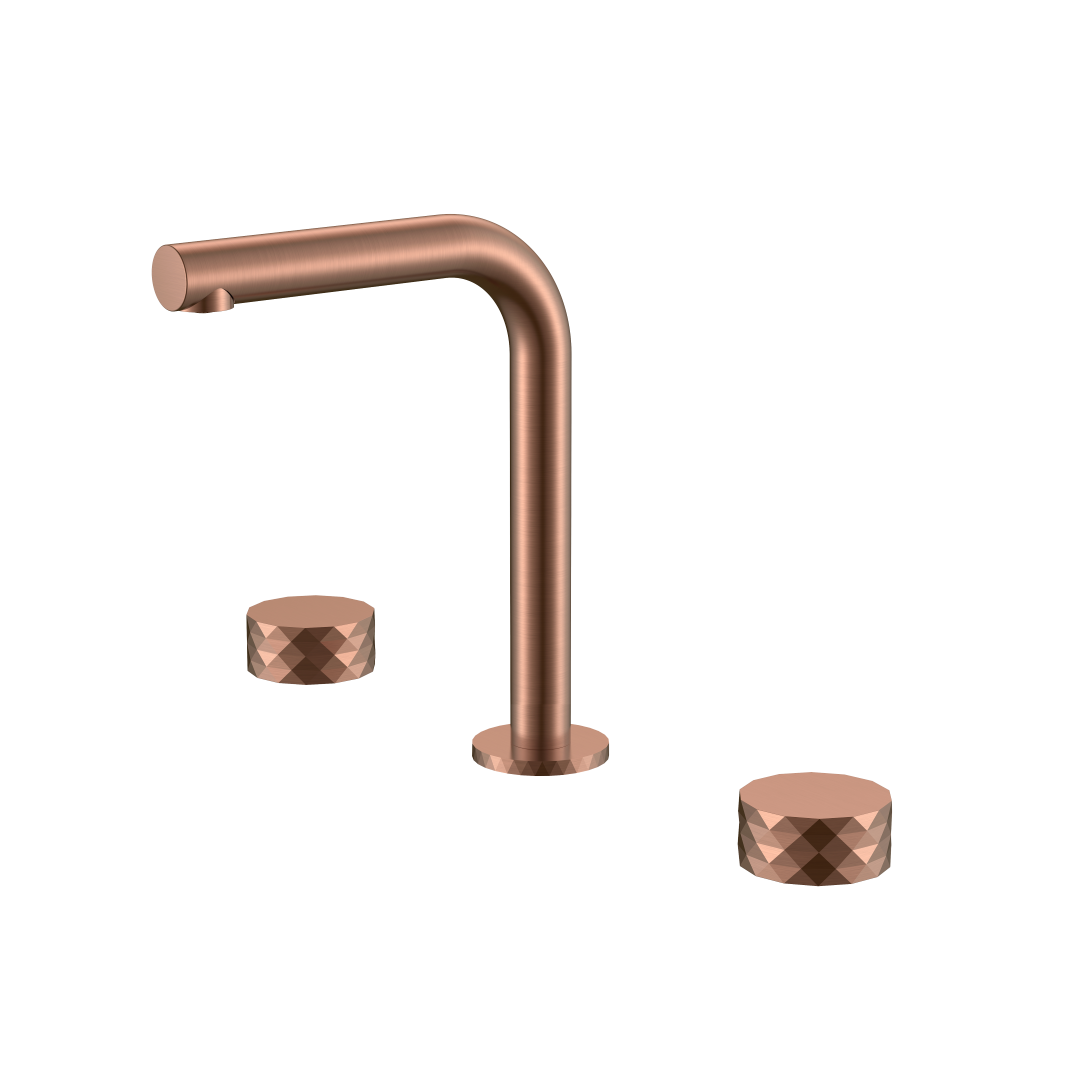 Смеситель для раковины Boheme Stick 152-CB.1 202×345×178 мм, цвет медь брашированная — Основное изображение