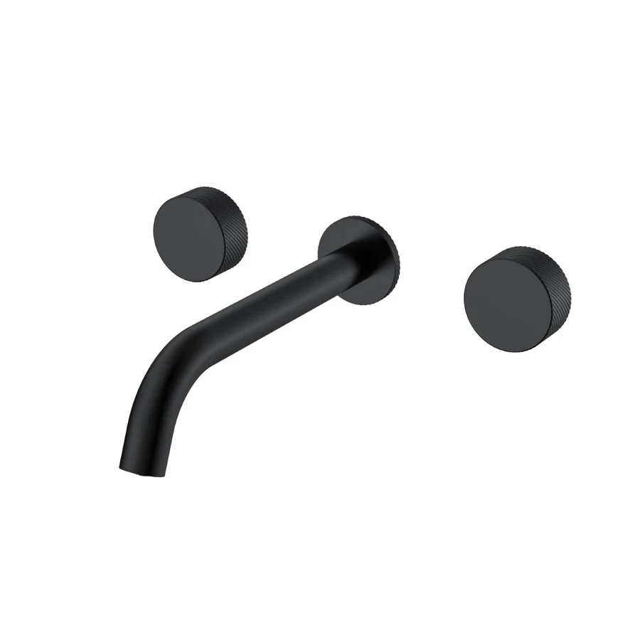 Смеситель встраиваемый Boheme Stick 152-2-B.4 281×242×78 мм, цвет черный матовый