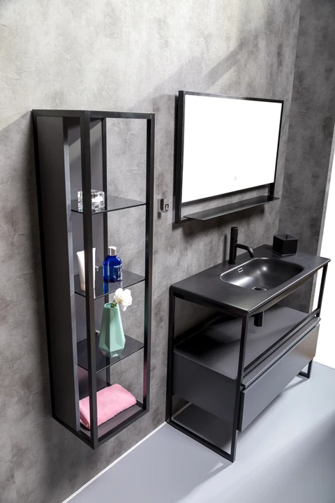 Пенал для ванной Armadi Art Loft 896-A 300×265×1200 мм